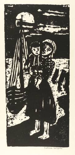 Scigala, Helena -  -  - Mutter mit Kind am Strand