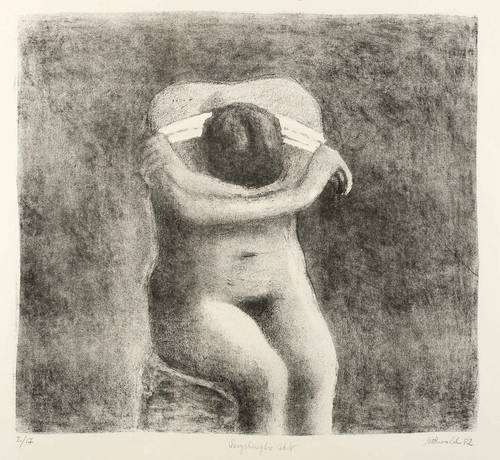 Möhwald, Otto -  -  - Vorgebeugter Akt