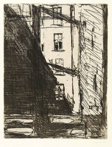 Grzimek, Sabina -  -  - Hinterhaus in Berlin