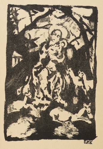 Künzig, Erika Maria -  -  - Die Muttergottes mit den Rehen