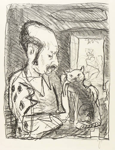 Servais, Roger David -  -  - Porträt Günter Kunert