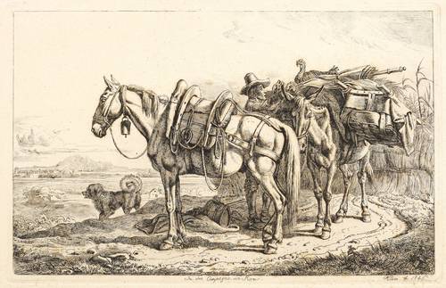 Klein, Johann Adam -  -  - In der Campagna von Rom