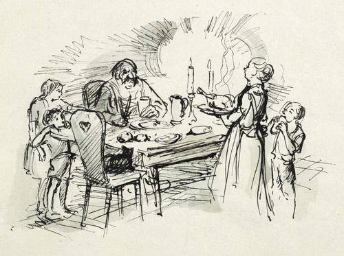 Grießbach, Gertrud - Bäuerliches Kalendarium (Josef Weinheber) - Bäuerliches Kalendarium (Josef Weinheber) - Festschmaus (Dezember)