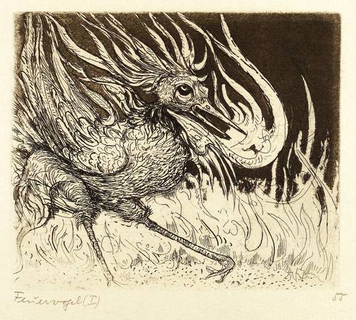 Höpfner, Wilhelm -  -  - Feuervogel I
