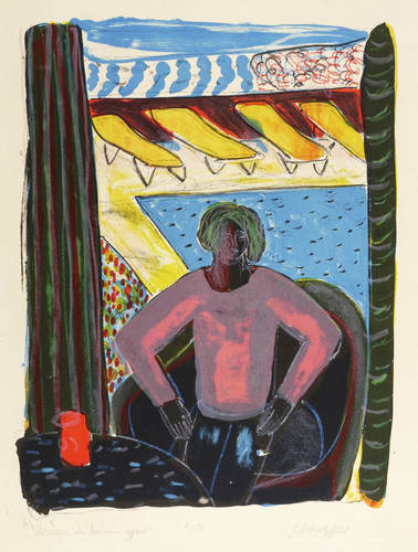 Petersdorff, Gudrun -  -  - Mädchen am Swimmingpool