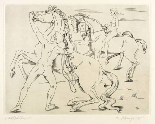 Ilgenfritz, Heinrich -  -  - Aufzäumen (Pferde und Akte)