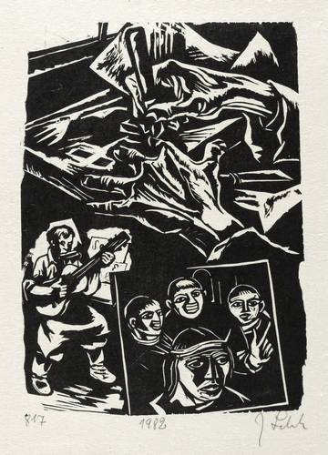 Lebek, Johannes -  -  - Gedenkblatt für Hans Alexander Müller