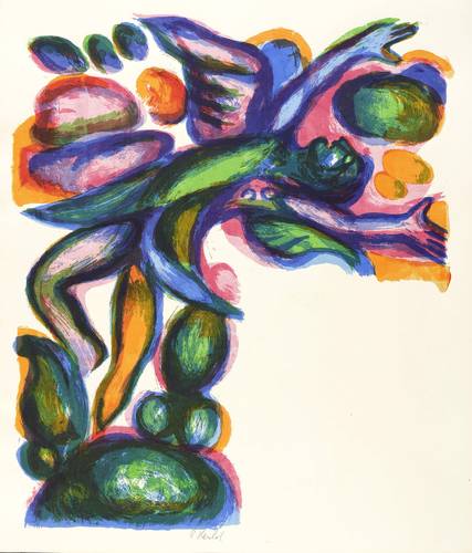 Herold, Rainer - Russische Gedichte - Russische Gedichte - Auffliegende Figur