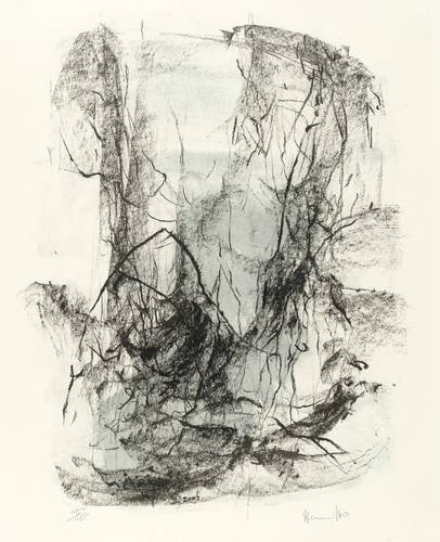 Heinecke, Wolf -  -  - Landschaft II (Schlucht)