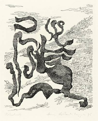 Horlbeck-Kappler, Irmgard - Schrift-Figur I - Schrift-Figur I - Kunst (nach Paul Wiens)