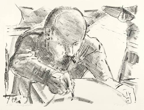 Burger, Dietrich -  -  - Selbstporträt