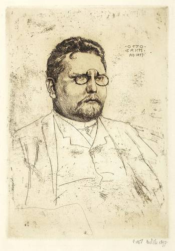 Orlik, Emil -  -  - Otto Erich Hartleben