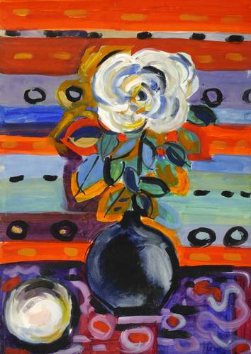 Schwimmer, Ilske -  -  - Stillleben (Blumenvase)