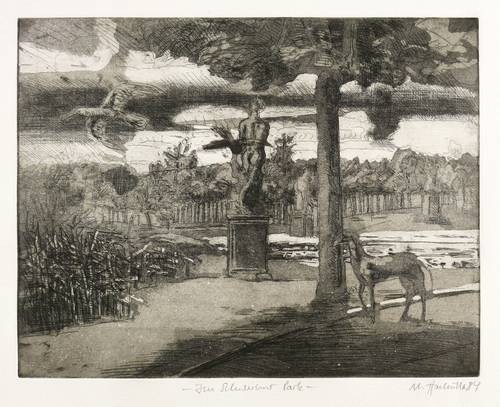 Hachulla, Ulrich -  -  - Im Schweriner Park