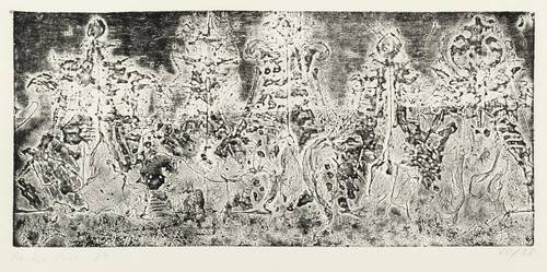 Oeser, Philip -  -  - Verfallene Grabsteine in Oberweimar