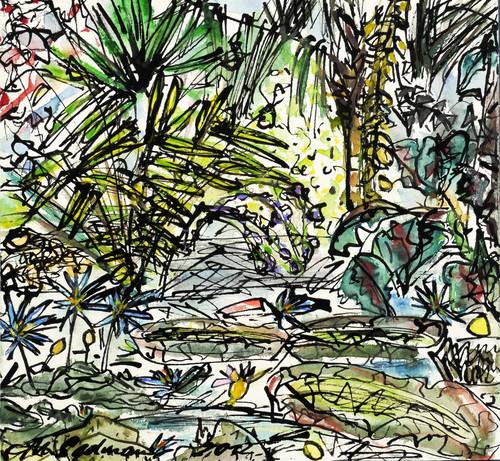 Egdmann, Michaela -  -  - Im Gewächshaus