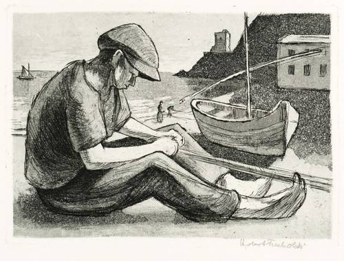 Tucholski, Herbert -  -  - Italienischer Fischer