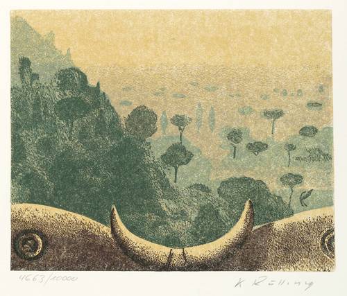 Rössing, Karl -  -  - Toskanische Landschaft