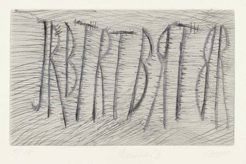 Deutscher Grafiker -  -  - Menetekel III