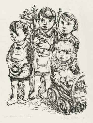 Bauer-Pezellen, Tina - Kindergarten - Kindergarten - Vier Kinder