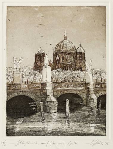 Heinze, Christian -  -  - Schloßbrücke mit Dom (Berlin)