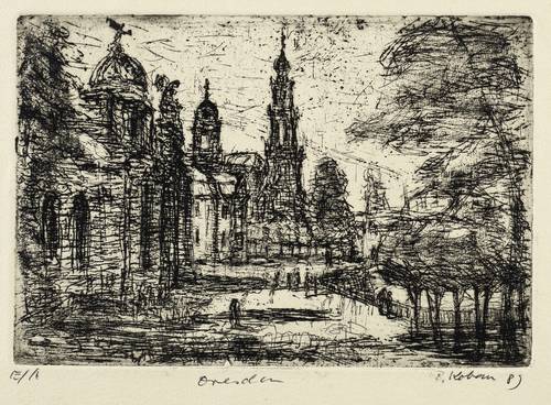 Koban, Bernhard -  -  - Dresden (Brühlsche Terrasse)