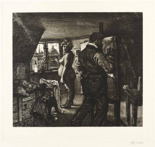 Zille, Heinrich -  -  - Der Frühlingsmaler