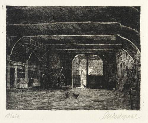 Wedepohl, Gerhard -  -  - Diele (Bauernhaus)