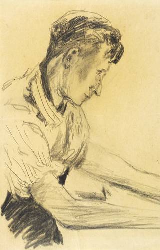 Siska, Franz (Schwimmer) -  -  - Bildnis Fritz Hagenow