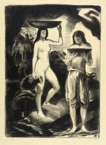 Hofmann, Ludwig von - Rhythmen - Rhythmen - Wasserträgerinnen