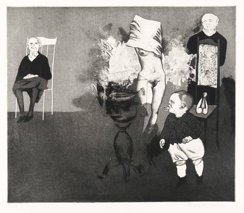 Schlotter, Eberhard -  -  - Eine Handtasche V (Das Aquarium)