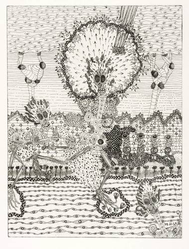 Hallmann, Blalla W -  -  - Ohne Titel