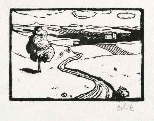 Orlik, Emil -  -  - Landschaft I