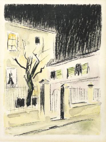 Van Dongen, Kees -  -  - Un coin fameux de la Butte. L'impasse Girardon