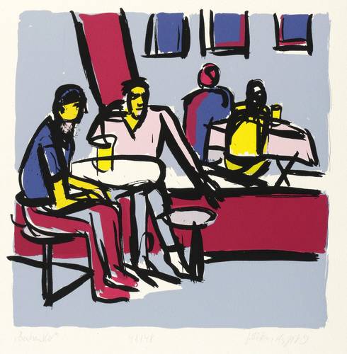 Petersdorff, Gudrun -  -  - Biertrinker