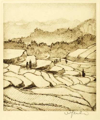 Seiler, Willy -  -  - Asiatische Landschaft