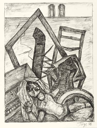 Torges, Günter -  -  - Ohne Titel (Die Puppe)