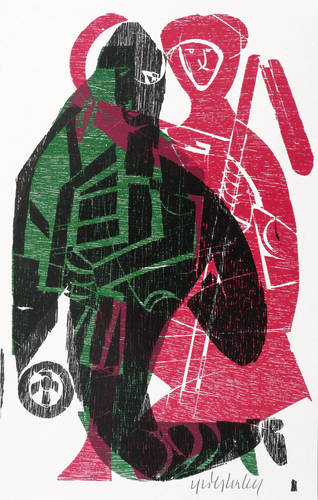 Grieshaber, HAP -  -  - Bauernpaar