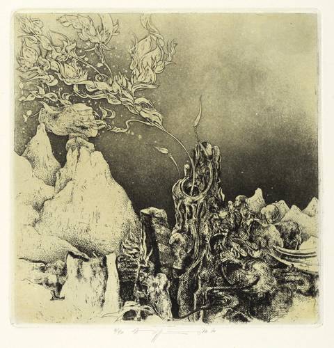 Eggers, Eberhard - Pyrénées Orientales - Pyrénées Orientales - Queribus (Phantastische Meeresflora)