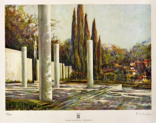 Malaret, Jaume Villanueva -  -  - Platz vor dem Olympischen Museum in Lausanne