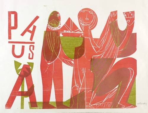 Grieshaber, HAP -  -  - Gewandschneider (Pausa)