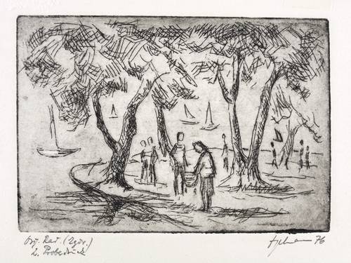 Engelmann, Wilhelm -  -  - Picknick am See