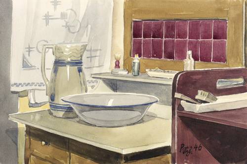 Schenkemeyer, Paul -  -  - Toilettentisch (Waschgeschirr)