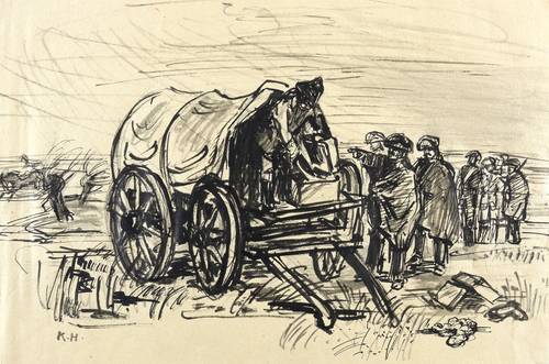 Harries, Katrine -  -  - Versorgung französischer Soldaten im Feld (Napoleonische Kriege)