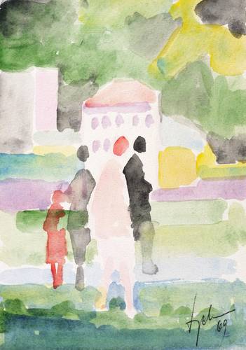 Engelmann, Wilhelm -  -  - Spaziergang