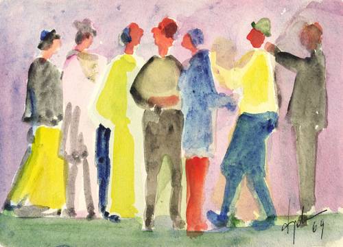 Engelmann, Wilhelm -  -  - Figurengruppe