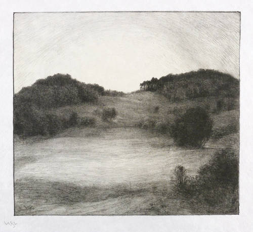 Steinhausen, Wilhelm -  -  - Hügellandschaft