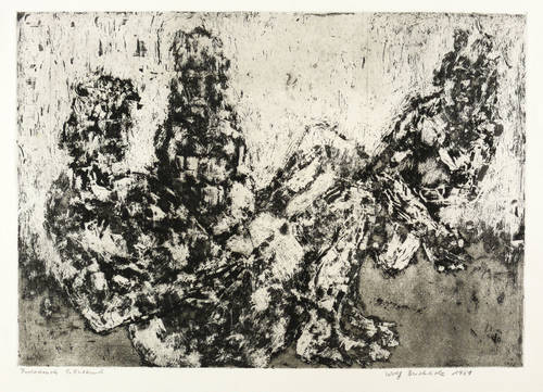 Buchholz, Wolff -  -  - Figurengruppe (Drei liegende Akte)