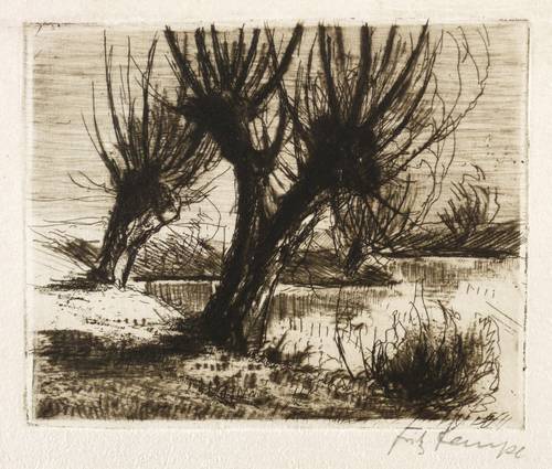 Kempe, Fritz -  -  - Weiden am Teich