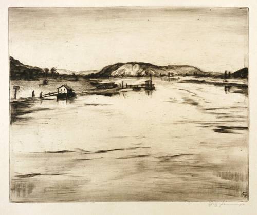 Kempe, Fritz -  -  - Spaargebirge an der Elbe